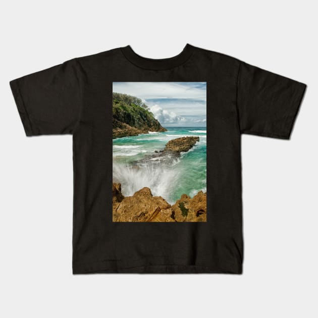 Splish Splash Kids T-Shirt by krepsher